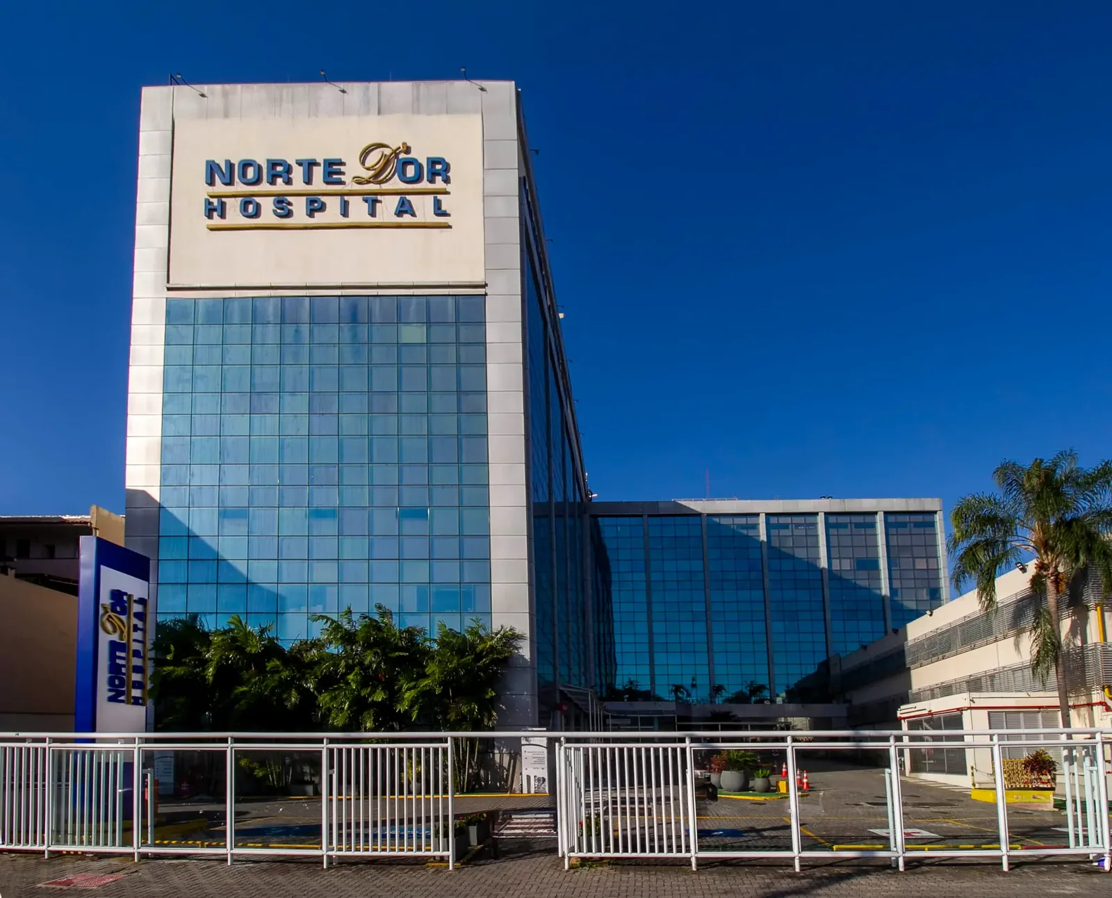 Fachada do Hospital Norte D'Or — Cascadura