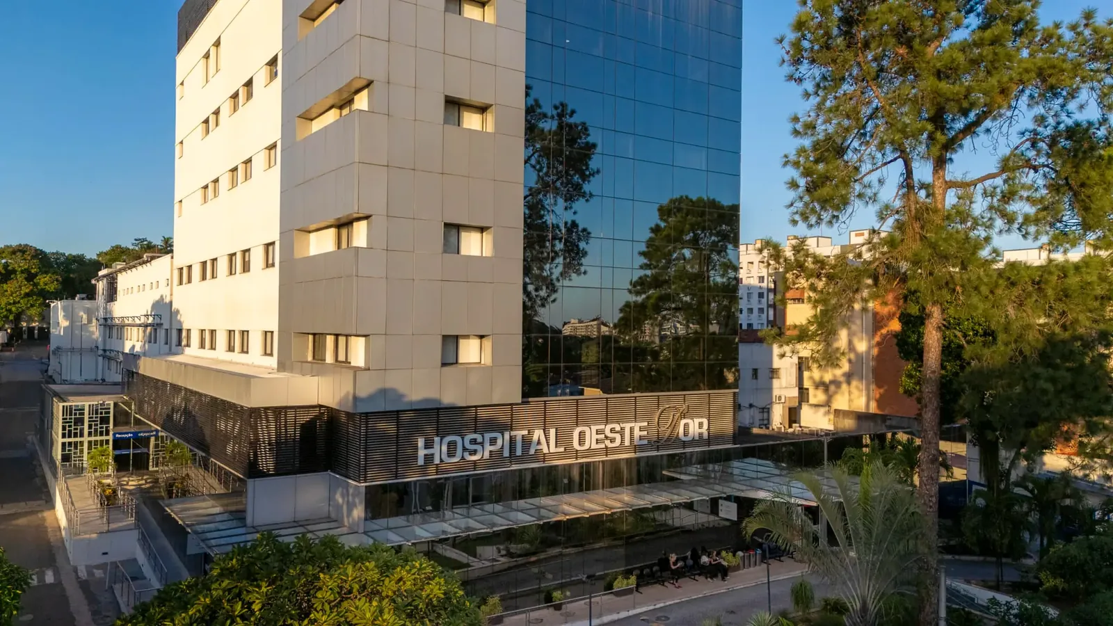 Fachada do Hospital Oeste D'Or — Campo Grande