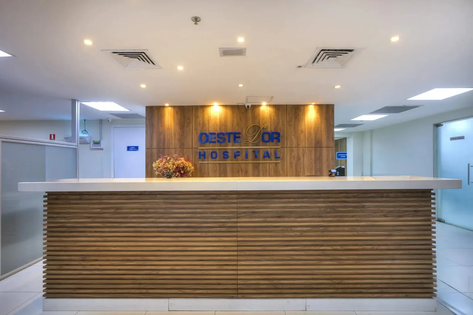 Interior do Hospital Oeste D'Or — Campo Grande