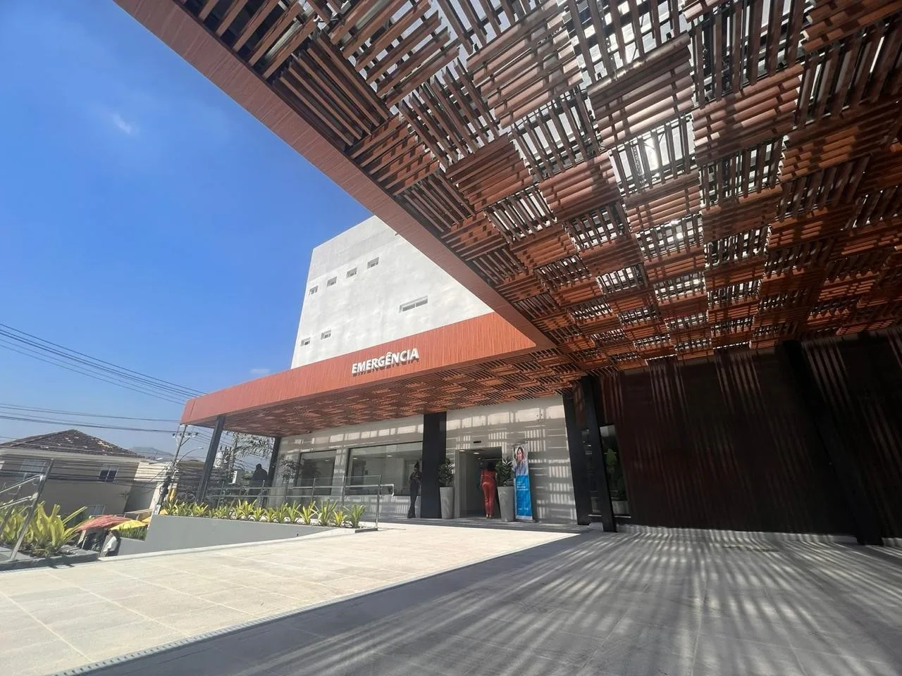 Fachada do Hospital Nossa Senhora do Carmo — Campo Grande