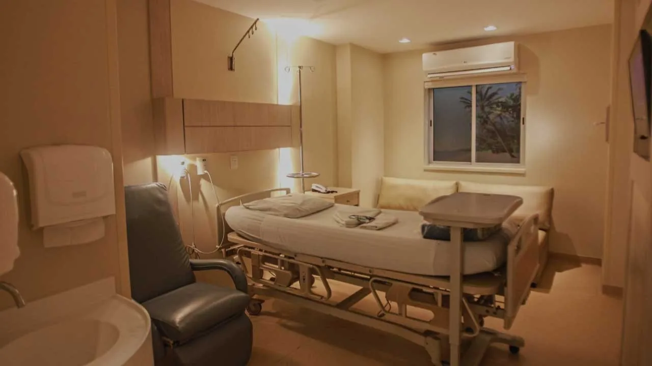 Interior do Hospital São Lucas — Copacabana