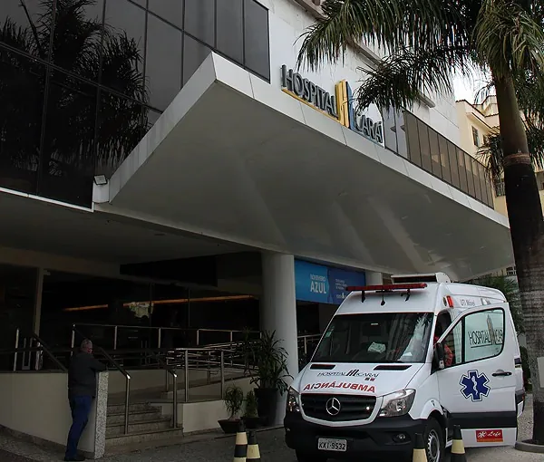 Fachada do Hospital Icaraí — Niterói
